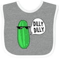 thumbnail image 3 of Inktastic Dilly Dilly Chill Dill Boys or Girls Baby Bib, 3 of 4