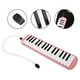 thumbnail image 5 of 32 teclas Melodica Pianica Tube Tubo Melodica flexible largo con boquilla Bolsa de almacenamiento para soplete(Rosado) Amonsee No, 5 of 6
