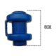 thumbnail image 2 of 12 Pcs Trampoline Caps 25 Mm,trampoline End Caps For Attaching The Safety Net To The Net Poles Of T-Yvan, 2 of 5
