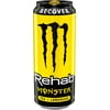 (24 Cans) Monster Rehab Lemonade, Tea + Energy, 16 fl oz