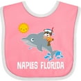 thumbnail image 3 of Inktastic Naples Florida Vacation Boys or Girls Baby Bib, 3 of 4
