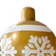 thumbnail image 2 of Navidad Inflable 24 Pulgadas Decorada Al Aire Libre (copo Nieve Dorado), 2 of 4