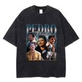 thumbnail image 2 of Camiseta Vintage con estampado gráfico para hombre, ropa de calle Retro lavada, estilo Hip Hop, 100% algodón, ropa de gran tamaño, 2 of 4