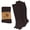 2 Pairs Brown, variant on Diamond Star Diabetic Over the Calf, Non-binding Premium Cushion Cotton Knee High Comfortable Socks for Men (Brown - 12 Pairs, Sock Size 9-11)