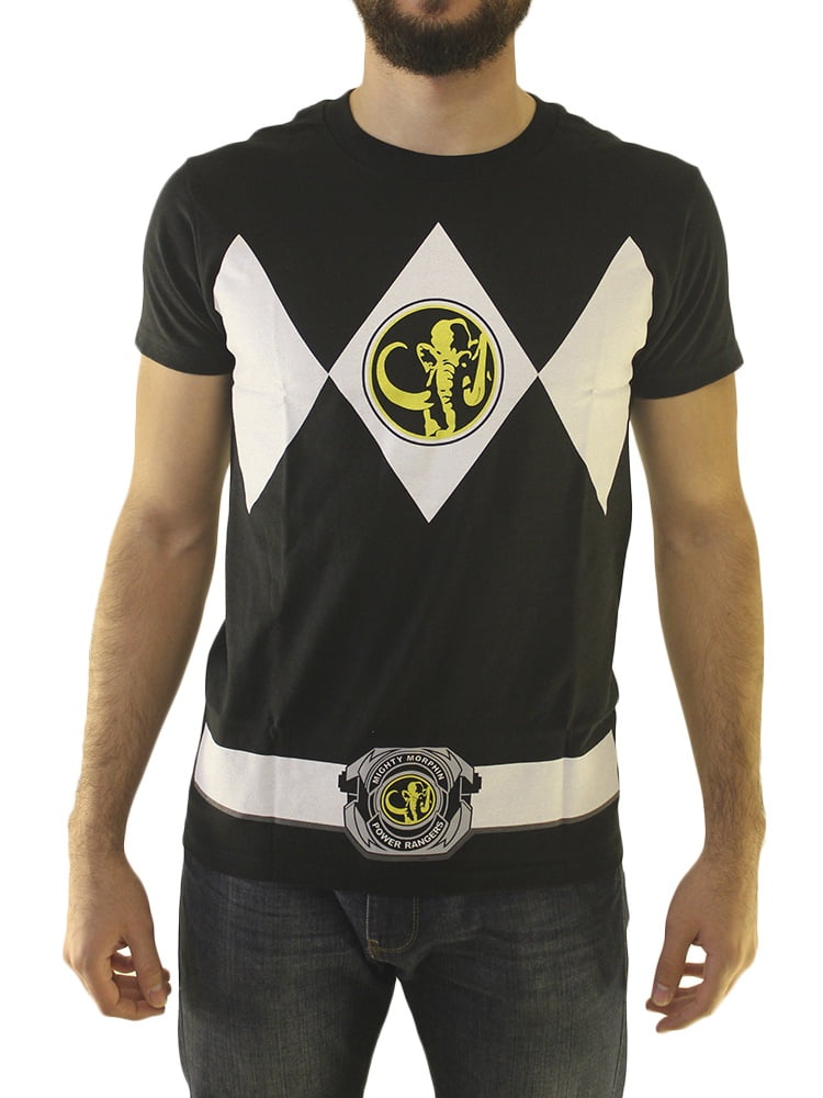 Power Rangers Black Ranger Men's Black 