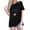 Black, variant on OAVQHLG3B American Flag T-Shirt for Women Summer Casual Print 4th of July Clothes Patriotic Graphic Tees Tops Casual Round Neck Loose T-shirt