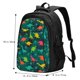thumbnail image 5 of Disketp Colorful Dinosaurs Mochila de Viaje Estampada para Laptop con Puerto de Carga USB, Mochila Impermeable para Computadora – Regalo para Hombres y Mujeres, 5 of 7