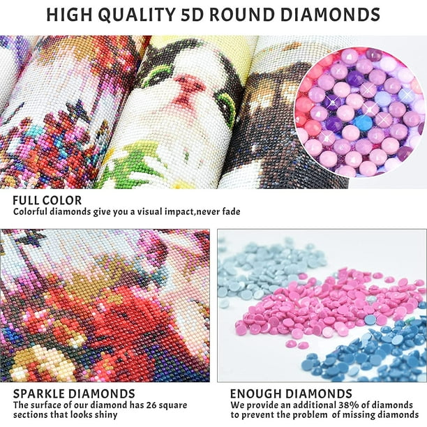  Zkswdez Golf Girl Beauty Diamond Painting Art Kits for Adults  and Kids, DIY 5d Round Full Drill Diamond Painting for Beginners, Wall Home  Decor, Gifts 12x16