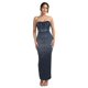 thumbnail image 1 of Vestido PORRCEY Hot Drilling Craft con hombros descubiertos para mujer, 1 of 6