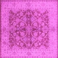 thumbnail image 1 of Ahgly Company Indoor Square Oriental Pink Industrial Area Rugs, 6' Square, 1 of 4