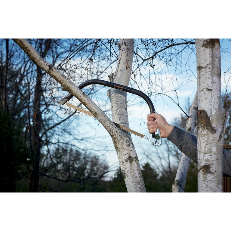 Fiskars 21in Bow Saw Handsaw Wood Cutting 1 Each Black Walmart