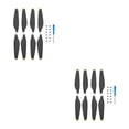 thumbnail image 4 of Sidaley 4 pares de hélices de Dron, hélices de plástico para PC, avión de juguete, piezas de repuesto para Mini 3 Pro Type1 NO1, 4 of 6