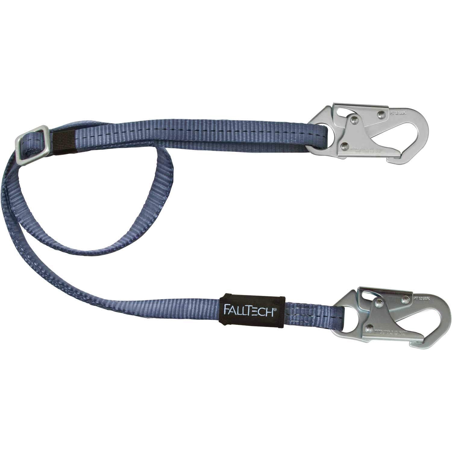 Falltech 4 To 6' Dual Leg Adjustable Length Restraint Lanyard