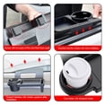 thumbnail image 4 of Organizador para Asiento Trasero Ventana Lateral Con Portavasos Caja Almacenamiento Puerta Coche, 4 of 5