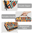 thumbnail image 4 of Herdesigns Mid Century Carry Case Compatible with Nintendo Switch OLED Model 2021/Switch 2017, Abstract Protective Travel Switch Carrying Case with 20 Game Card Slots for Switch Console & Accessories, 4 of 8