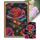 thumbnail image 1 of Kit Punto Cruz Con Rosa Hilo Algodón Ecológico Bordado 11CT 40x65cm, 1 of 9