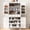White, variant on Jopath 71"Tall Kitchen Pantry Cabinet with 3 Pull Out Cabinet Organizers,Farmhouse Embossed Texture Storage Cabinet with 6 Door Shelves,2 Drawers, Freestanding Cupboard for Kitchen Dining Room White