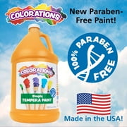 Colorations Paraben-Free Simply Tempera Paint - Yellow, 1 Gallon