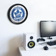 thumbnail image 4 of Toronto Maple Leaf: Ribbed Frame Wall Clock, 4 of 4