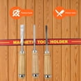 thumbnail image 5 of Huanledash 1 Set Magnetic Tool Holder Strong Adsorption Heavy Duty Wall Mount Magnetic Tool Storage Bar Household Supply, 5 of 8