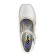 thumbnail image 5 of Josmo Big Kids Girls Dress Shoes, White Patent, 6, 5 of 6