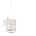 thumbnail image 3 of Mecorevxz Christmas Hanging Lighted Ornaments Crystal Acrylic House Shaped Christmas Ornaments for Christmas Tree Indoor Home Decor,Christmas Gifts, 3 of 7