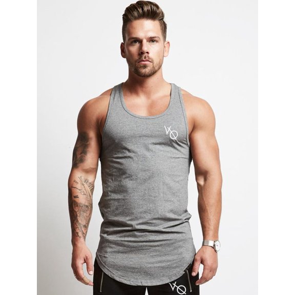Men's Round Neck Racerback Tank