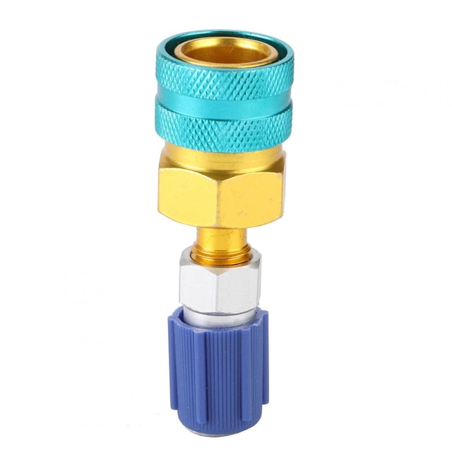 Raccord Rapide, Réfrigérant AC R1234YF Raccord Rapide Fluoré pour Raccord de Climatisation Ar