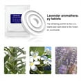 thumbnail image 4 of Speravity Ambientador Desodorante Tabletas de repuesto Interior Aceite esencial Aroma Fragancia Recargas Suplemento Accesorios Lavanda Type3 NO3 Speravity VI014346-02B, 4 of 6