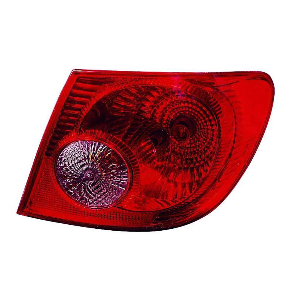 CarLights360 For 2005 2006 2007 2008 TOYOTA COROLLA Tail Light
