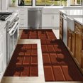 thumbnail image 6 of Kitchen Rugs Sets of 3 Non Slip Washable Kitchen Mats for Floor, Kitchen Runner Rug, Floor Mat Carpet for Entryway, Laundry, Sink, 6 of 12