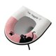 thumbnail image 2 of Funda de inodoro de felpa con adorables gatos negros | Cojín de baño impermeable y cálido para el invierno | Forro polar suave, universal para inodoros OVU | Fácil de limpiar con cremallera, 2 of 6