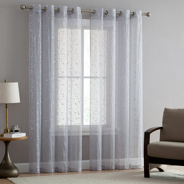 Corwin Anti Allergen Semi Sheer Grommet Curtain Panel
