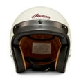 thumbnail image 3 of Polaris Retro Open Face Open Face Motorcycle Helmet Cream White 286295512, 3 of 6