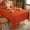 Lantern-Rust, variant on Fall Jacquard Tablecloth Rectangle Elegant Damask Fabric Thanksgiving Table Cloth, Spillproof Wrinkle Resistant Vintage Table Cover for Harvest, 60 x 102 Inch Rust