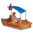thumbnail image 1 of KidKraft Pirate Sandboat Wooden Ship Backyard Sand Box, 1 of 5