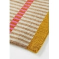 thumbnail image 3 of Homee Hand-Loomed Wool and Jute Blend Geometric Striped Rug Woollen Rugs Available In All Sizes 5x8 ft 6x9 ft 8x10 ft, 3 of 4