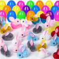 thumbnail image 1 of HIKISS Set de 12 Huevos de Pascua de Peluche con Conejito para Niños, 1 of 7