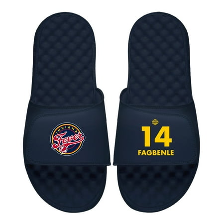 

Youth ISlide Temi Fagbenle Navy Indiana Fever Logo Split Slide Sandals