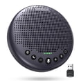 thumbnail image 1 of Altavoz de conferencia EMEET Luna Plus con 8 micrófonos, captación de voz de 360°, 1 of 9