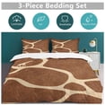 thumbnail image 3 of Giraffe Pattern (1) Bedding Set Duvet Cover Couple Bedclothes Pillowcase Customized Home Textiles Bed Set for Full Size, 3 of 6