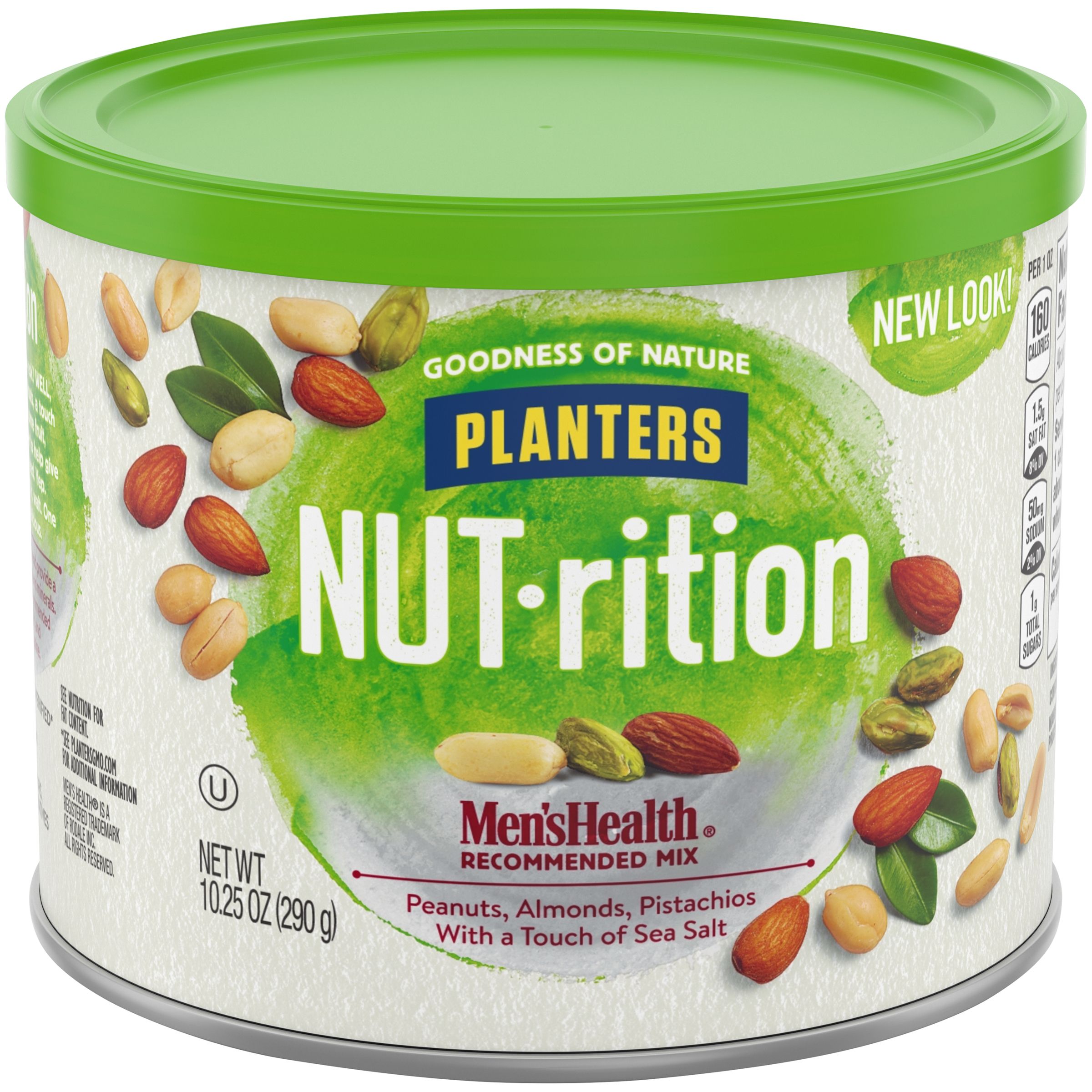Planters NUTrition Men's Health Mix, 10.25 oz Canister
