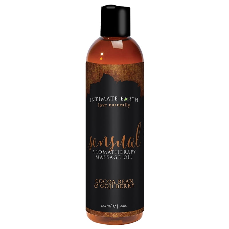 Intimate Earth Aromatherapy Massage Oil Sensual 4 oz