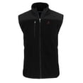 thumbnail image 2 of Men's Cutter & Buck  Black Alabama Crimson Tide Big & Tall Cascade Eco Sherpa Fleece Full-Zip Vest, 2 of 3