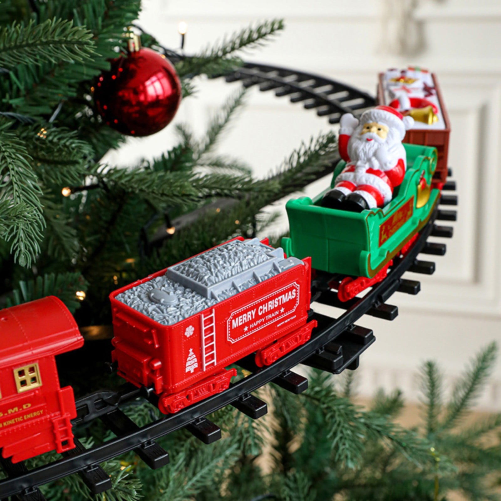 Christmas Set Hanging Toys With Light Sound For Boys Girls Set