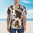 thumbnail image 3 of Mens Casual Hawaiian Shirts Short Sleeve Button Down Beach Shirts Shirts, 3 of 8