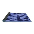 thumbnail image 2 of Ahgly Company Indoor Square Oriental Blue Modern Area Rugs, 8' Square, 2 of 4