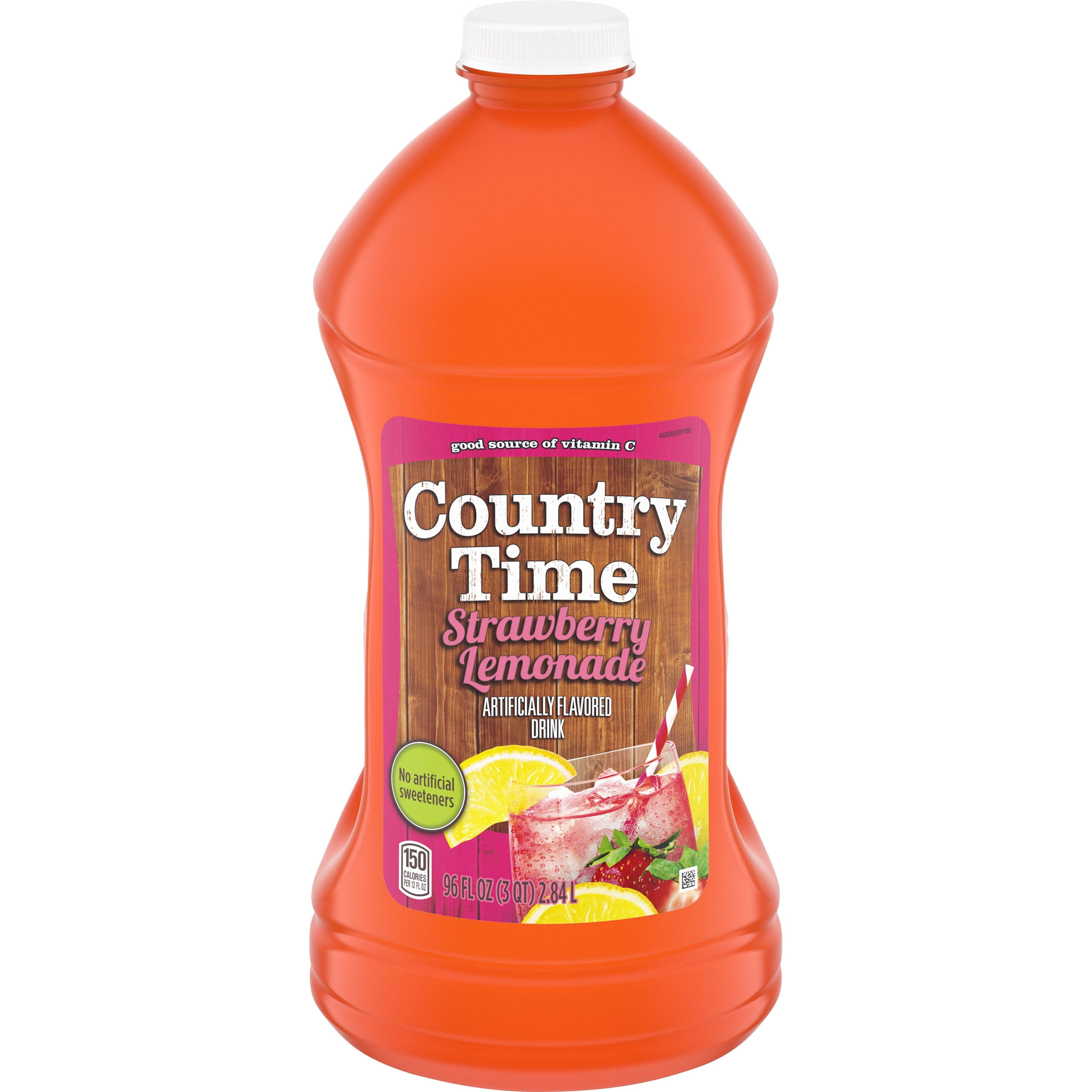 Country Time Strawberry Lemonade Artificially Flavored Drink, 96 fl oz