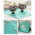 thumbnail image 6 of Thank You Pop Up Card, 3D Heart Flower Greeting Card with Note Card, Mother's Day Birthday Thank You Card for Mom Grandma, 6 of 7