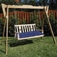 thumbnail image 1 of Almohadillas de Reemplazo para Sillas de Jardín, Almohada para Tumbona, Muebles de Jardín de Patio, Almohada para columpio Tatami Azul Marino, 1 of 6